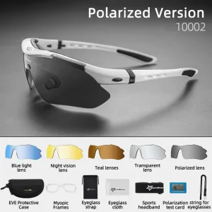 Polarized Bicycle Glasses With Myopia