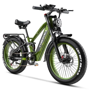 Cybervelo 5000W Fat Tire Ebike