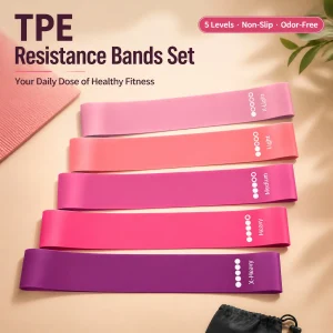 Five Level Fitness Resistance Bands