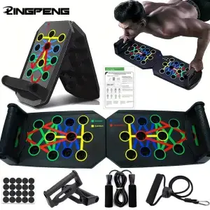 Foldable Push-Up Board Strength Training Set