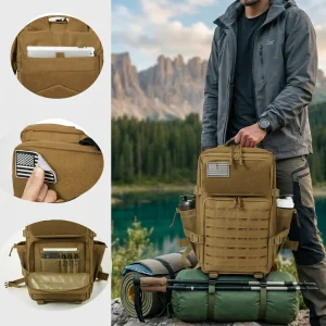Large Capacity Outdoor Survival Tactical Backpack