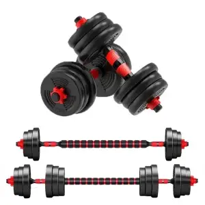 Adjustable Dumbbell Barbell Set 5-44lbs